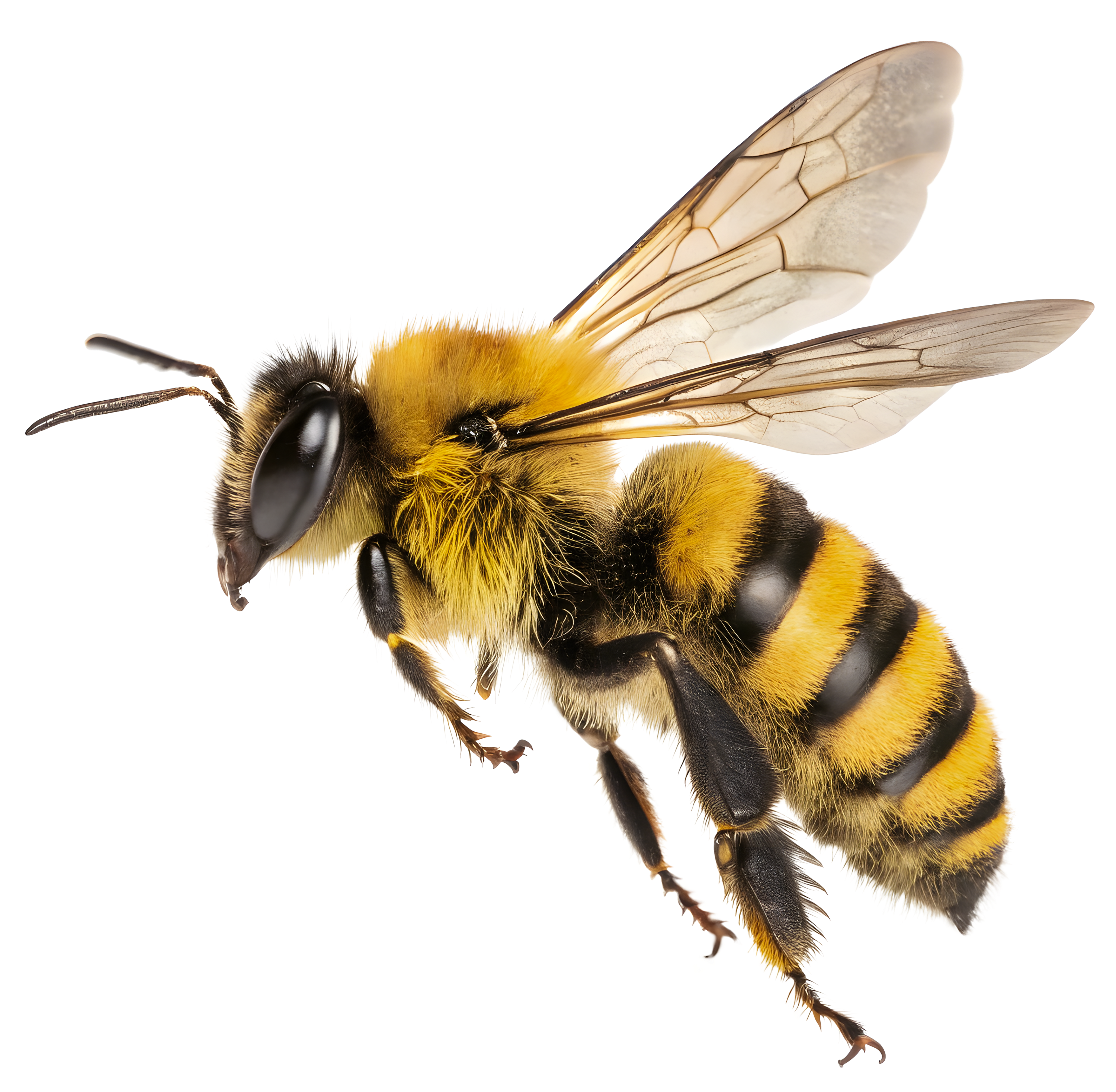 Close-Up Of Bee