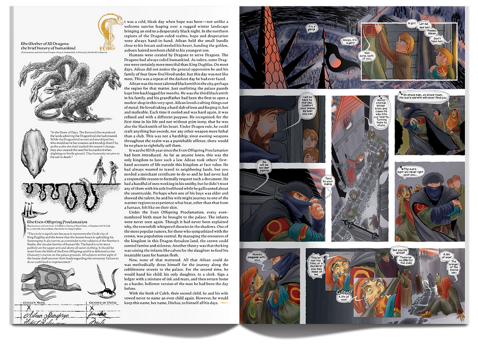 Thumbnail: DÒCHAS, Birth of the Dragon Conqueror Book One (3pk)