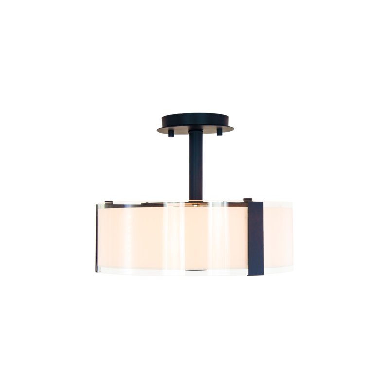 Thumbnail: Capri 3-Light Semi Flush