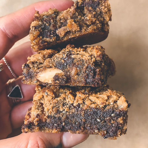 Healthy Chocolate Blondies