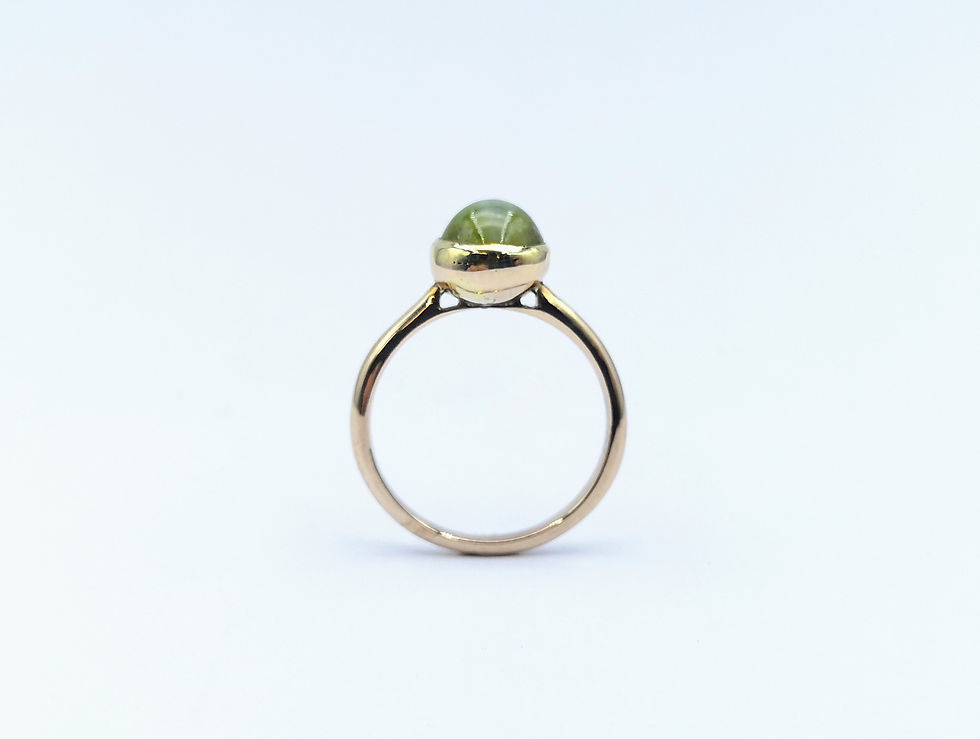 Thumbnail: 15ct Chrysoberyl Cats Eye Ring