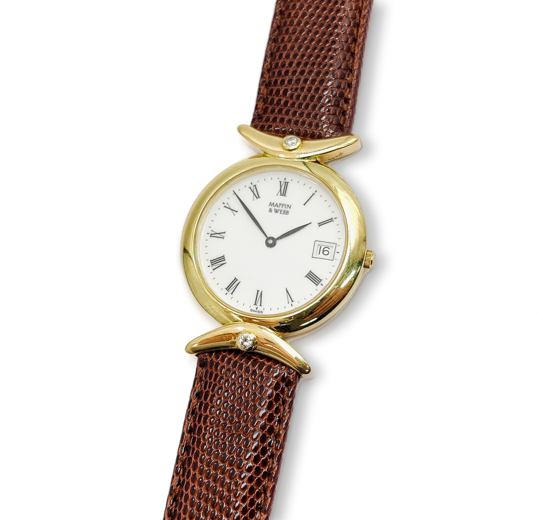 18ct Mappin & Webb & Diamond Watch