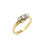 Thumbnail: 18ct Three Stone Diamond Ring (0.45ct)