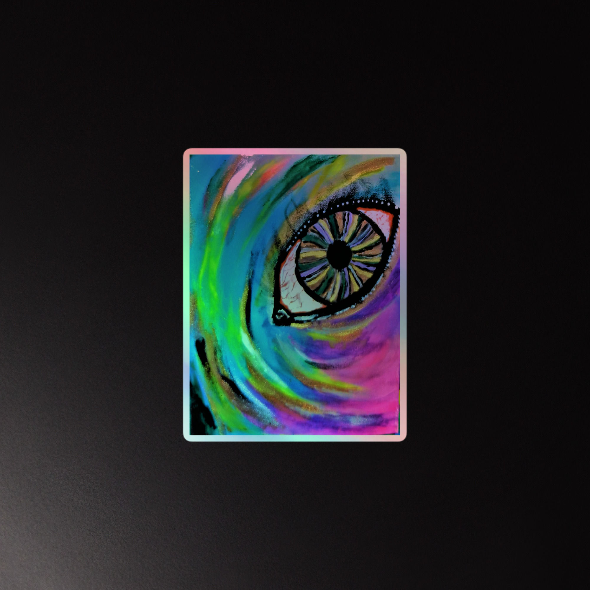 Holographic stickers