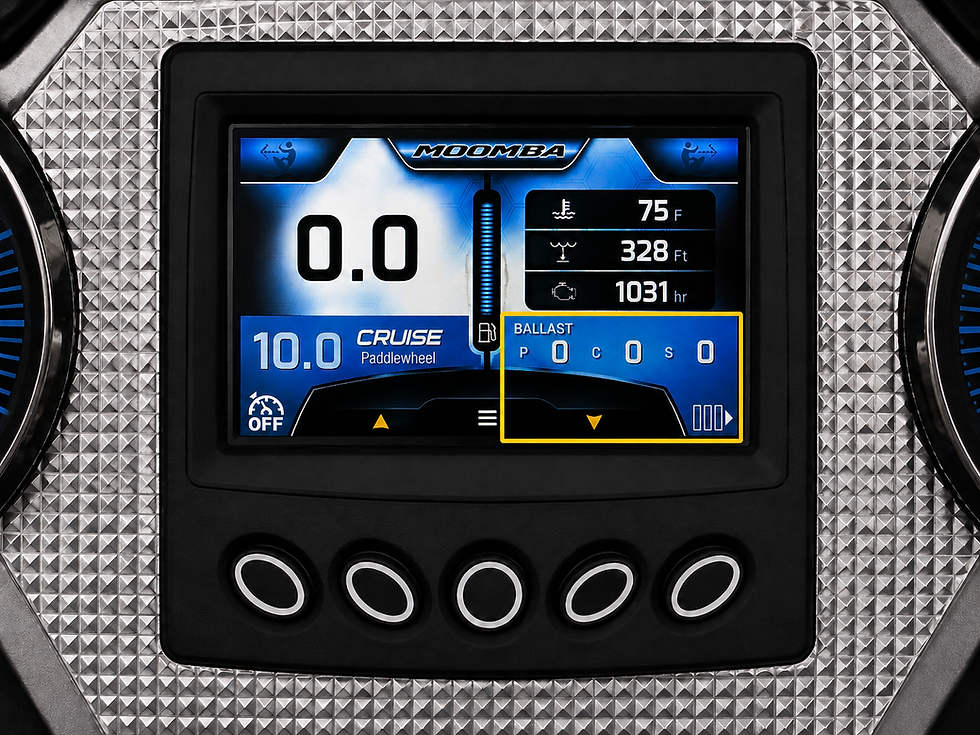 Main Moomba Screen