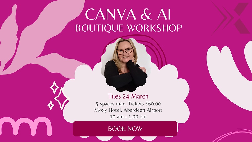 Canva & AI Boutique Workshop (Beginners)