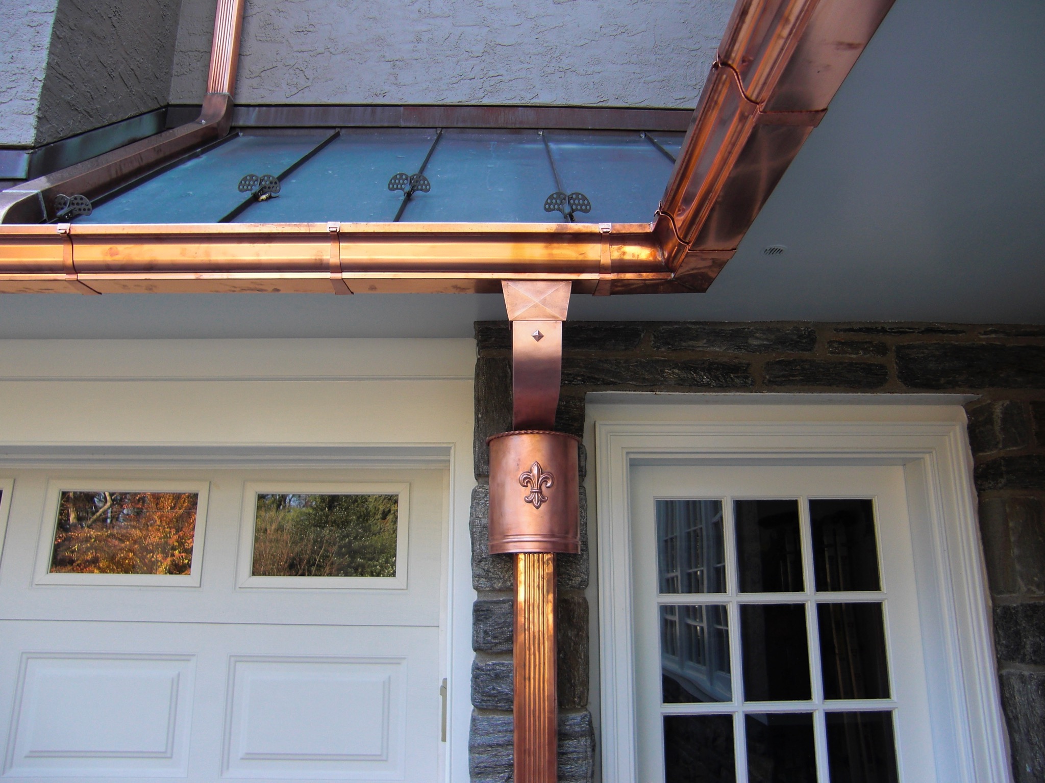 12. Copper Gutter and Spouting