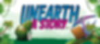 Banner of the Summer Reading Slogan "Unearth A Story"