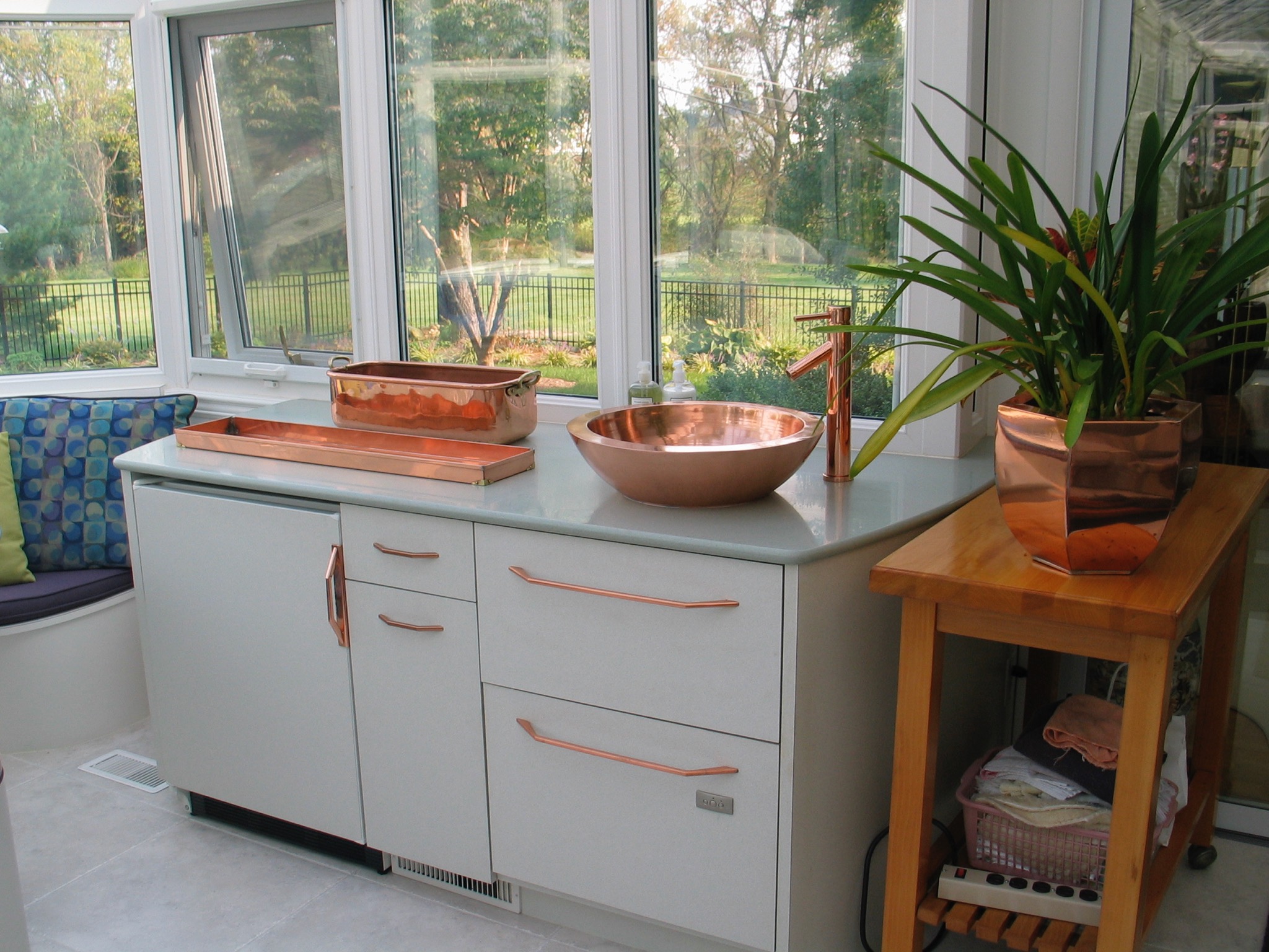 7. Copper Cabinet Details