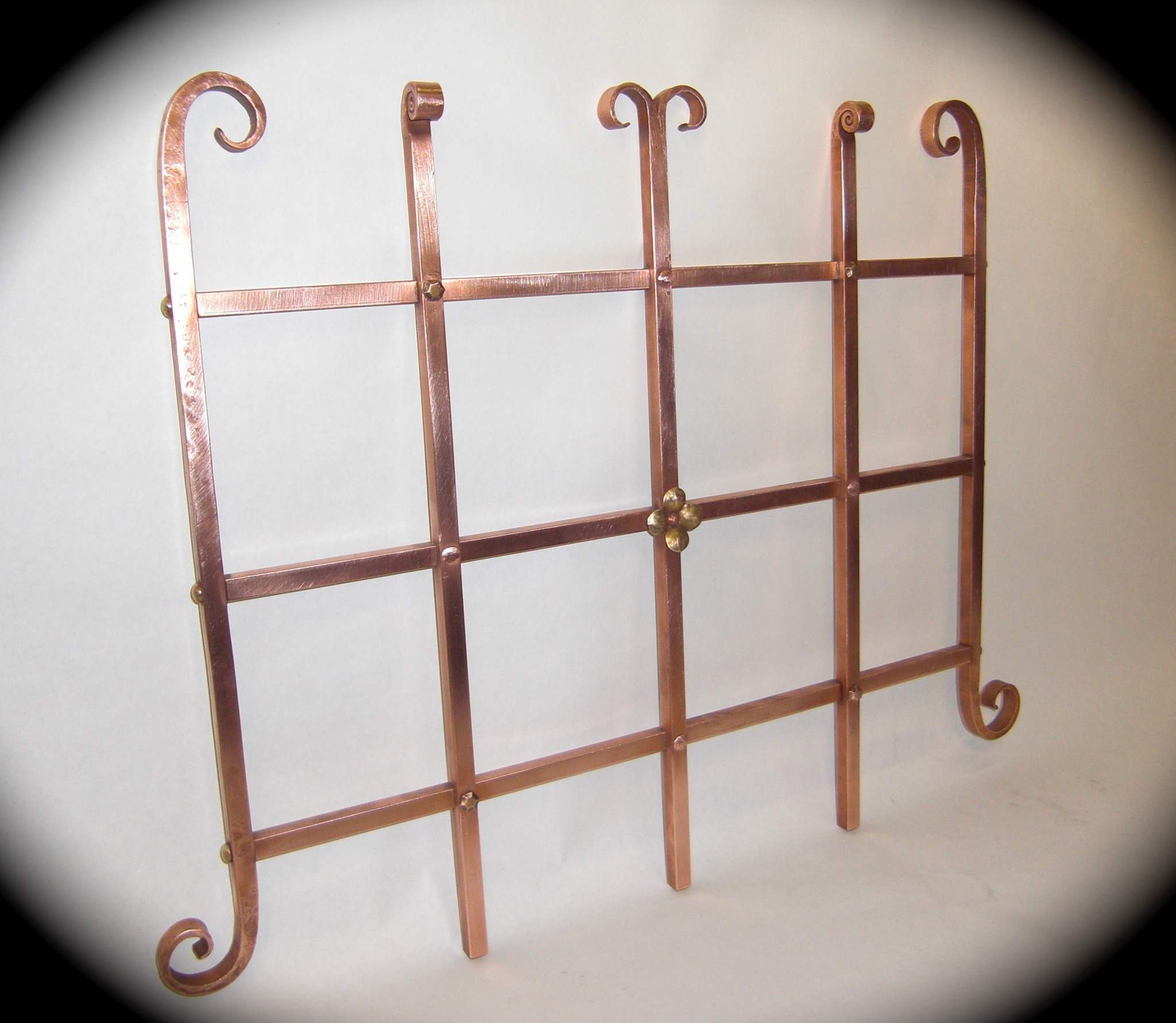 4 Copper Trellis Fragment