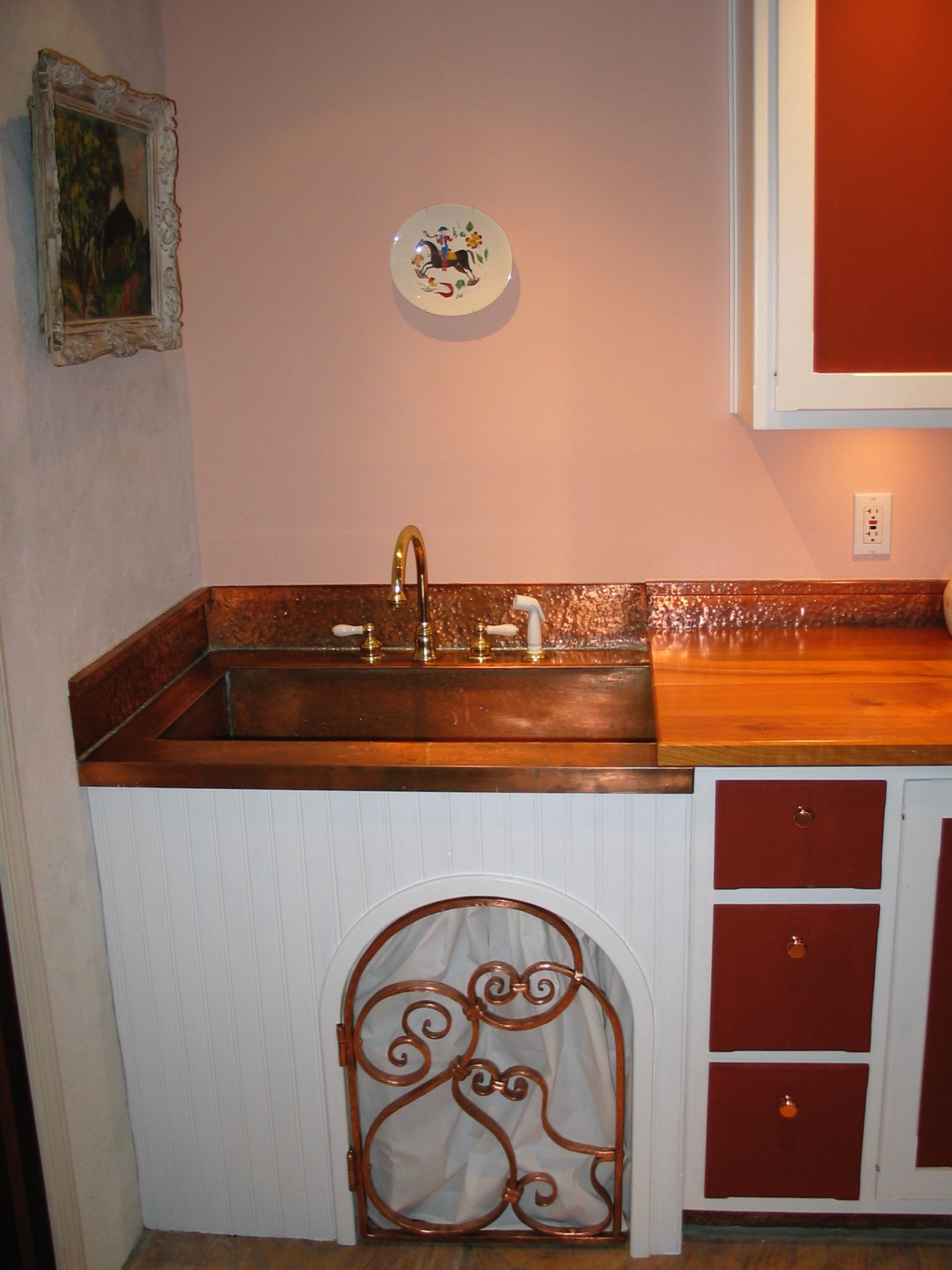 5. Copper Farm Sink