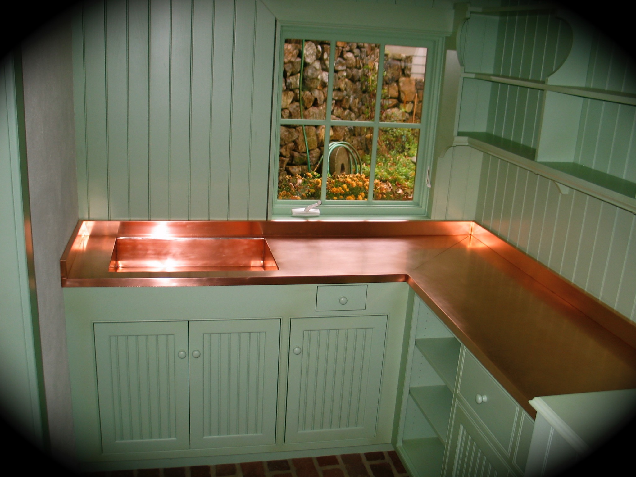 9. Copper Counter Top