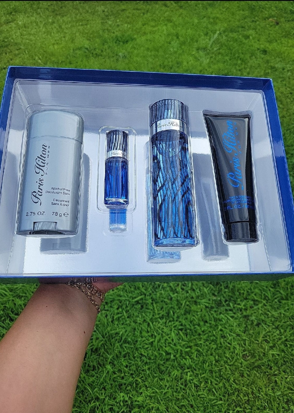 PARIS HILTON,FOR MEN FOUR PIECES SET 