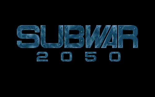 Subwar 2050 Title Screen