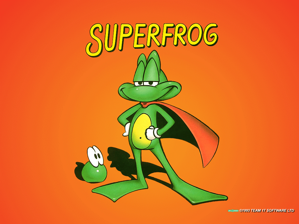 Superfrog Title Screen
