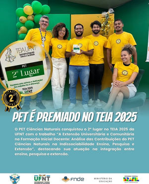 Premiação no teia 2025