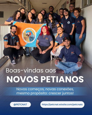 Recepção de novos petianos