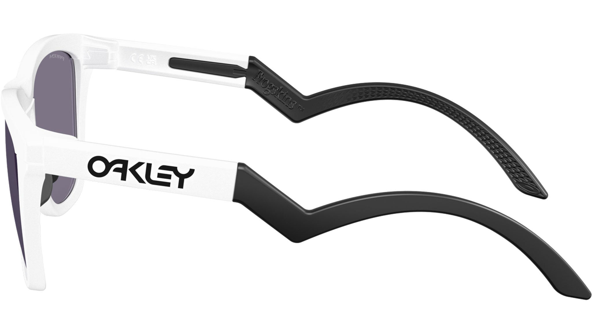 Occhiali da sole Oakley Frogskins Hybrid - Matte White / Prizm Grey