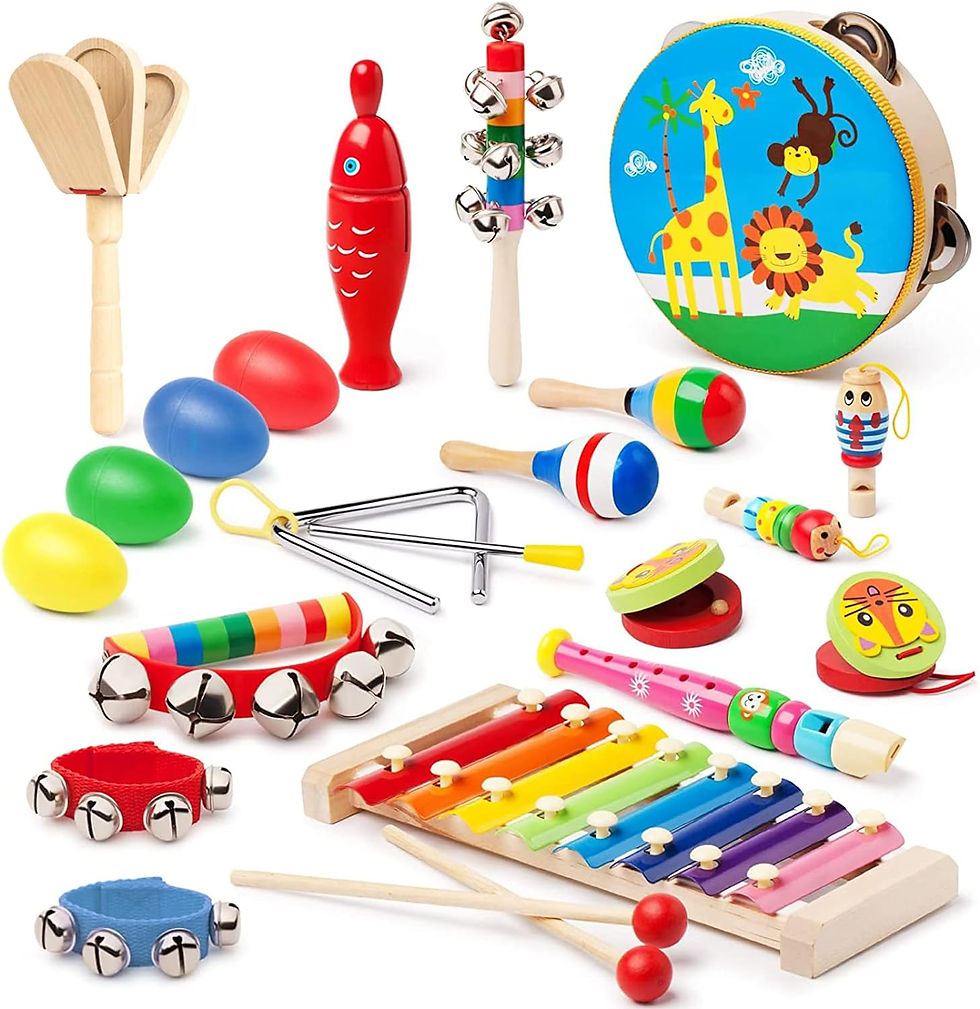 Thumbnail: Kids Wooden Musical Instrument Toys Educational Montessori Early Learning Toys B