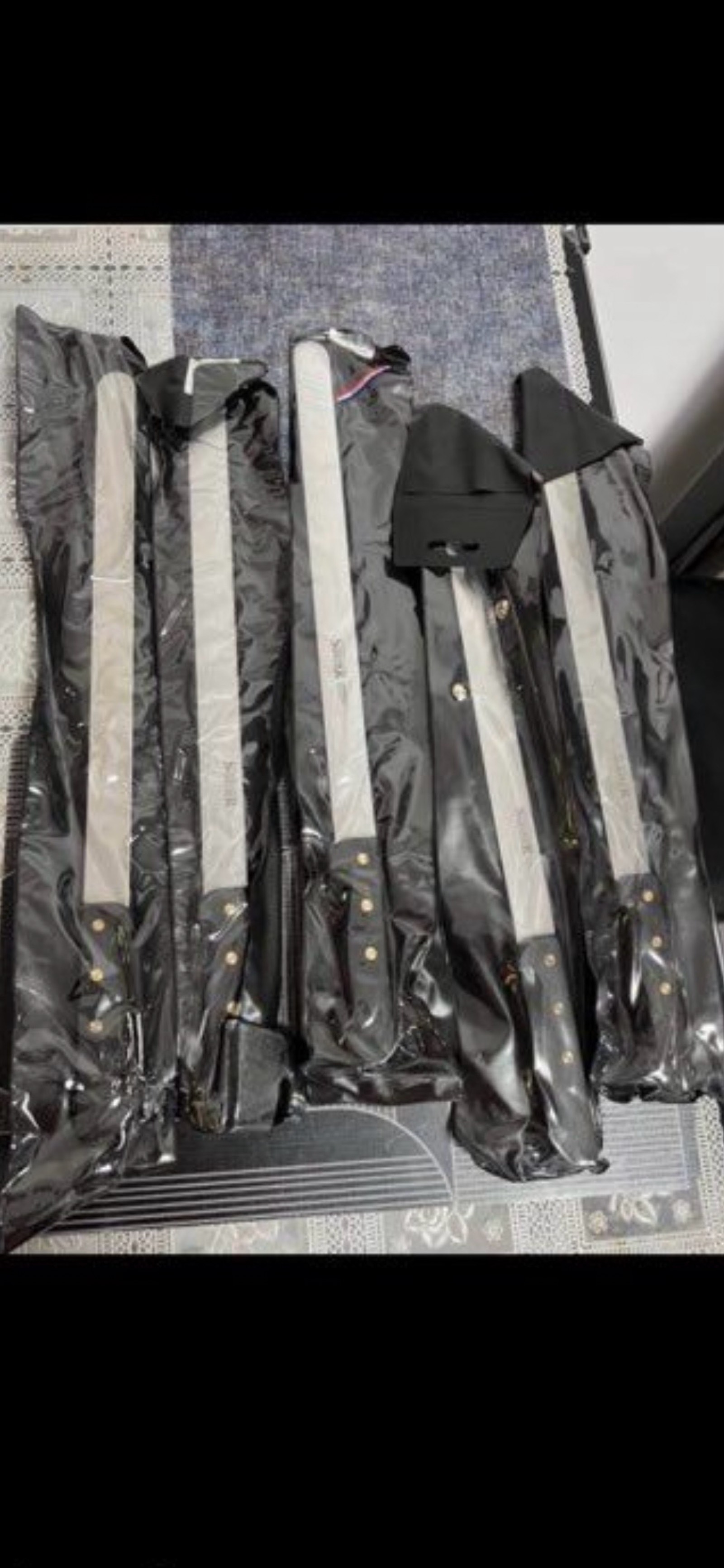 Lot de couteaux de cuisine professionnels