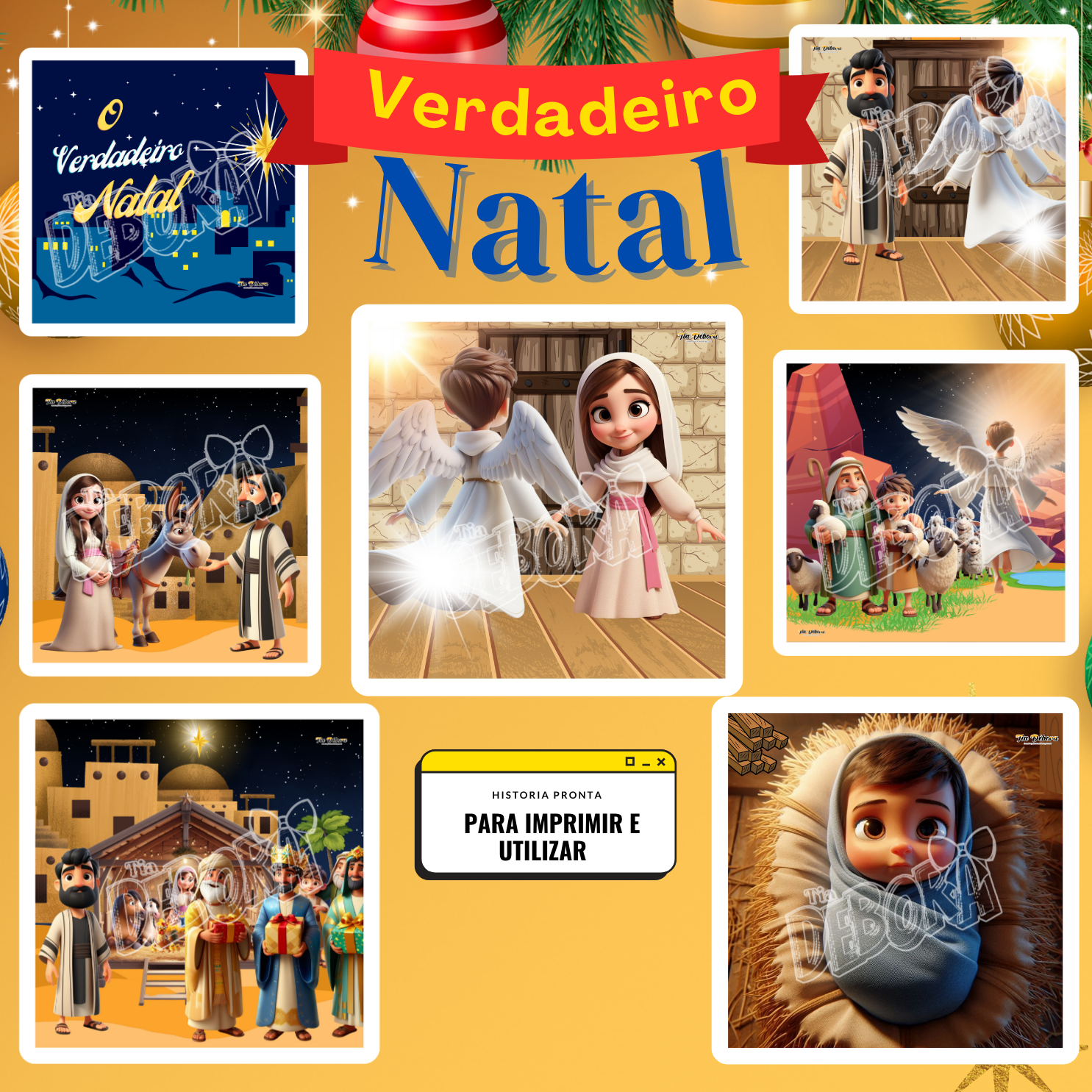 Recurso visual Nascimento de Jesus