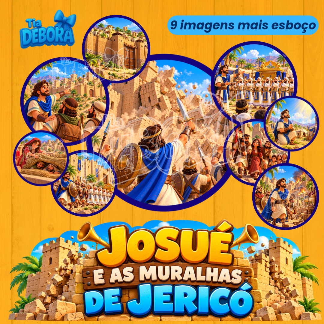 JOSUÉ E AS MURALHAS DE JERICÓ