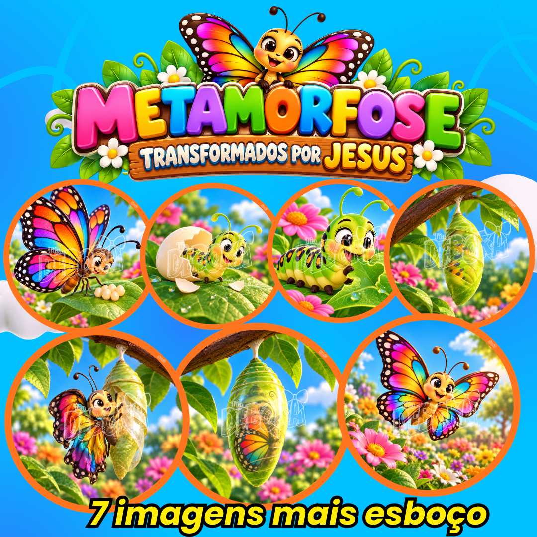 METAMORFOSE — TRANSFORMADOS POR JESUS