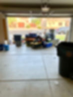 The first step in organizing any space: take everything out