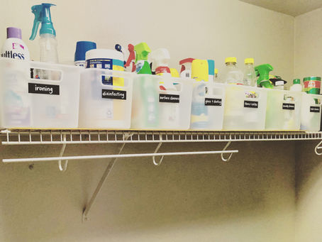 Organizing starts with sorting...