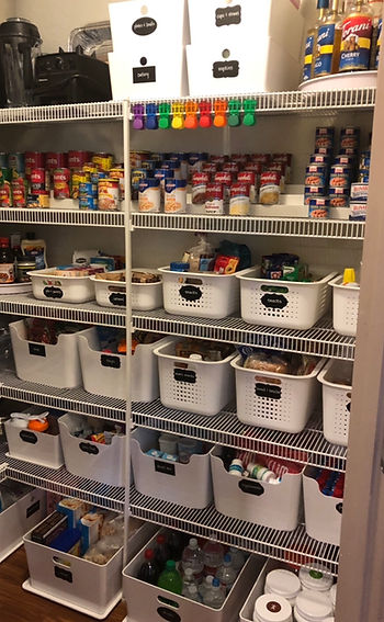 organized pantry