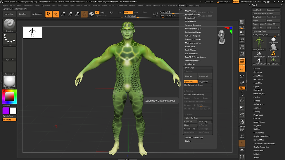6. Paste the Uv..png