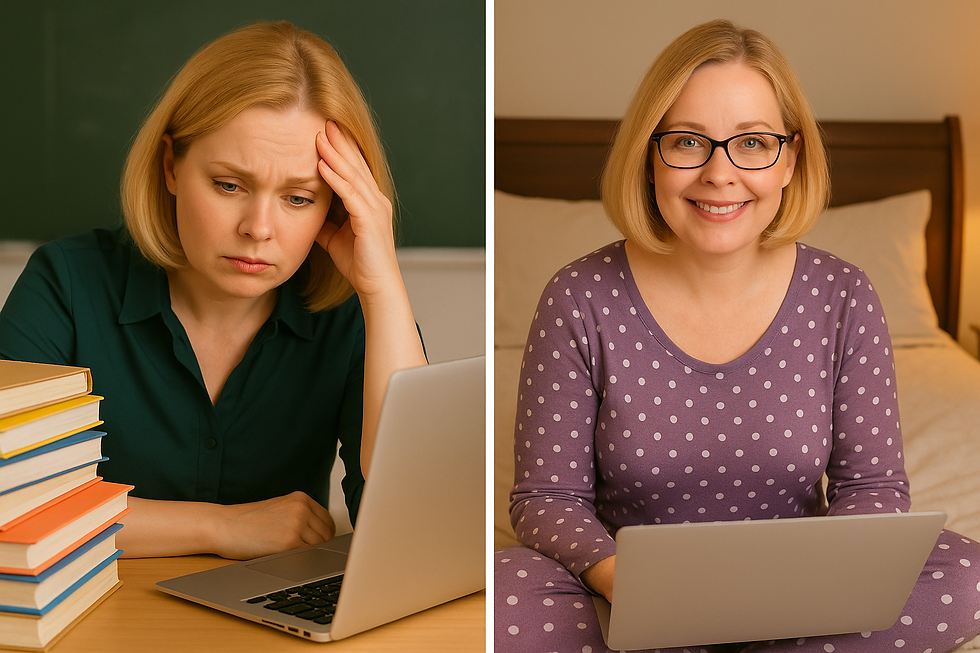 Women working on a computer