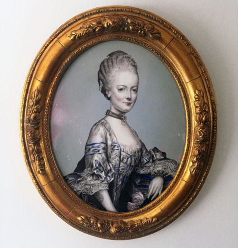 Marie Ann-Twist framed