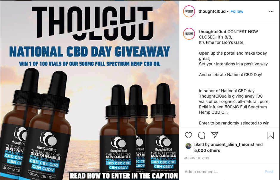 National CBD Day Giveaway