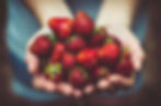 Aardbeien in mei en juni