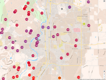 air quality map during smoke season
