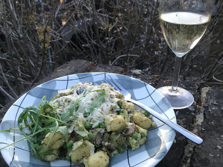 Spring Gnocchi with Smoked Fish