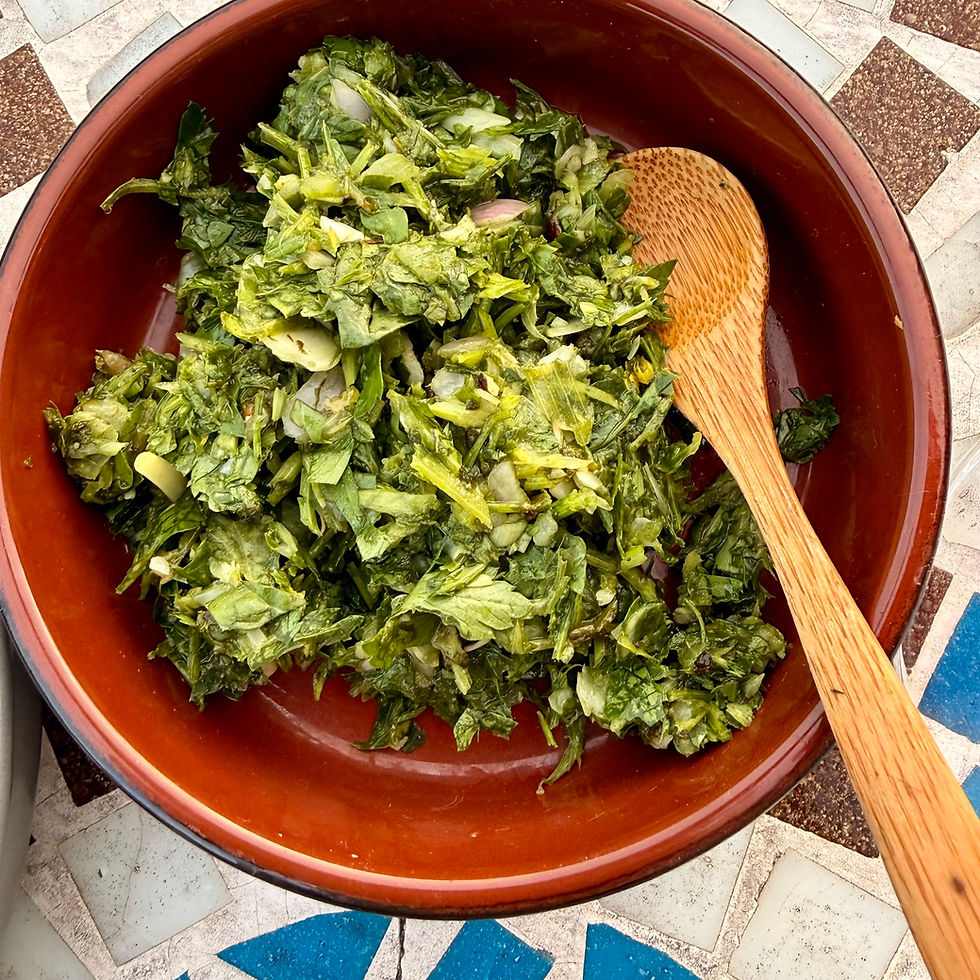 The salsa verde