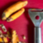 Peel the turmeric and chop it finely