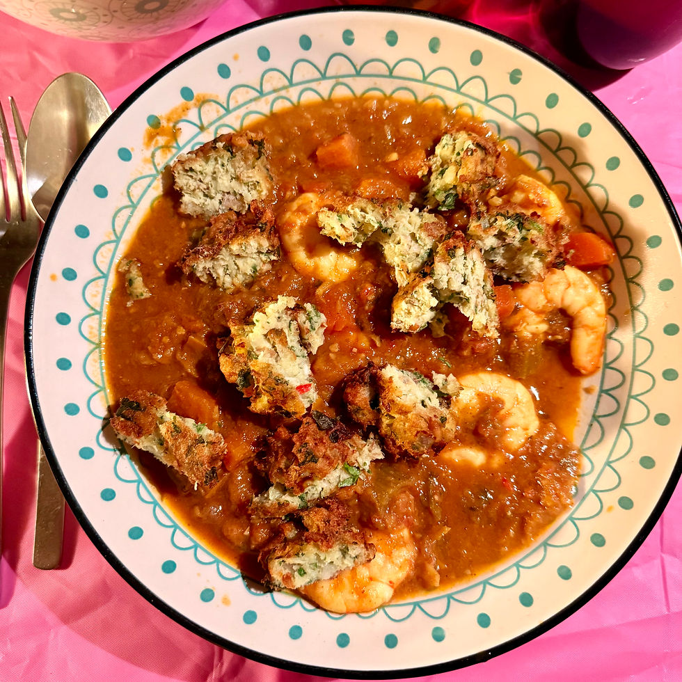 A version of made with the traditional fish balls