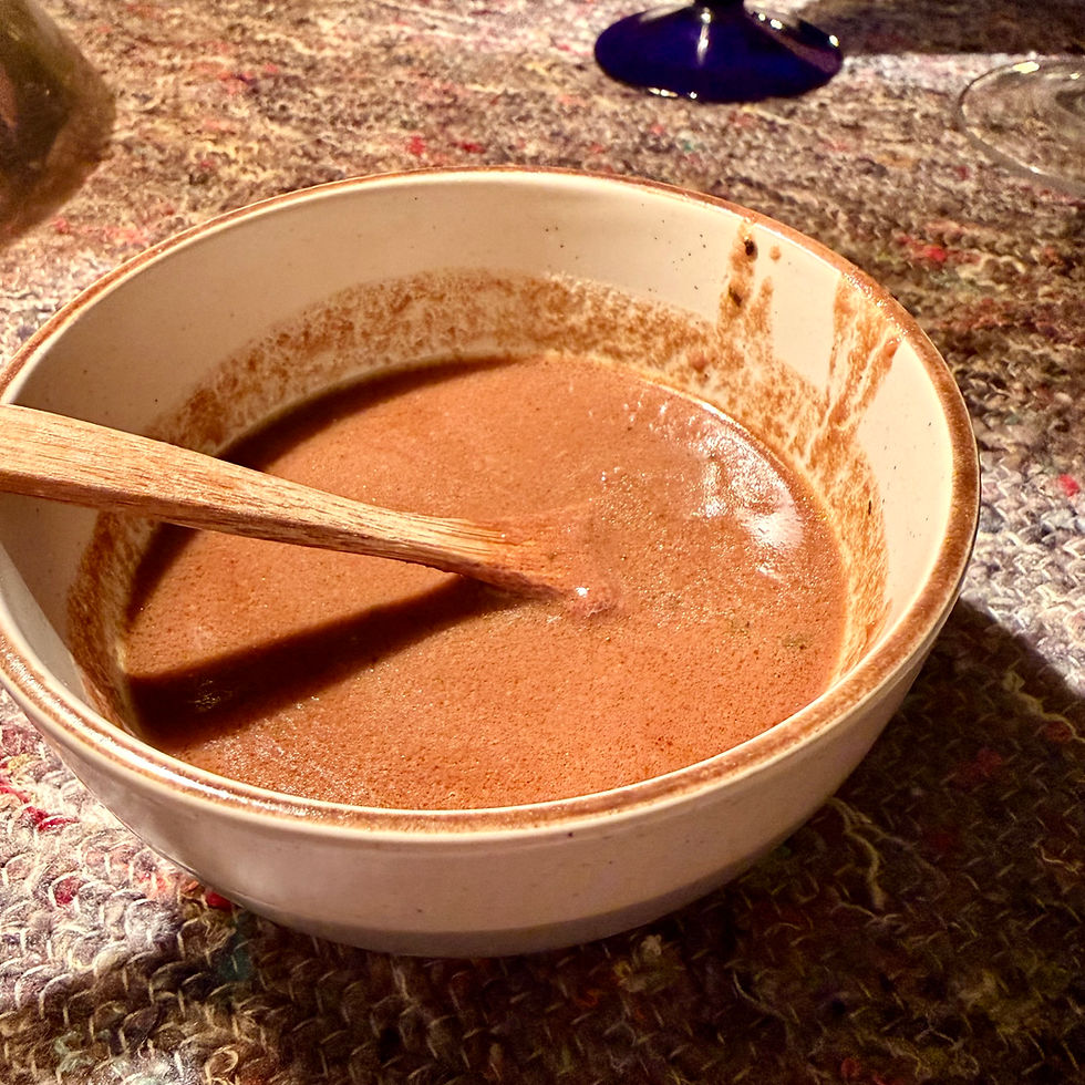 the Moroccan Japanese fusion sauce