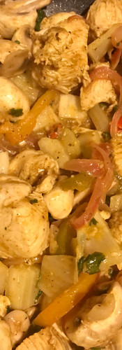 Stir regularly until all ingredients begin to combine