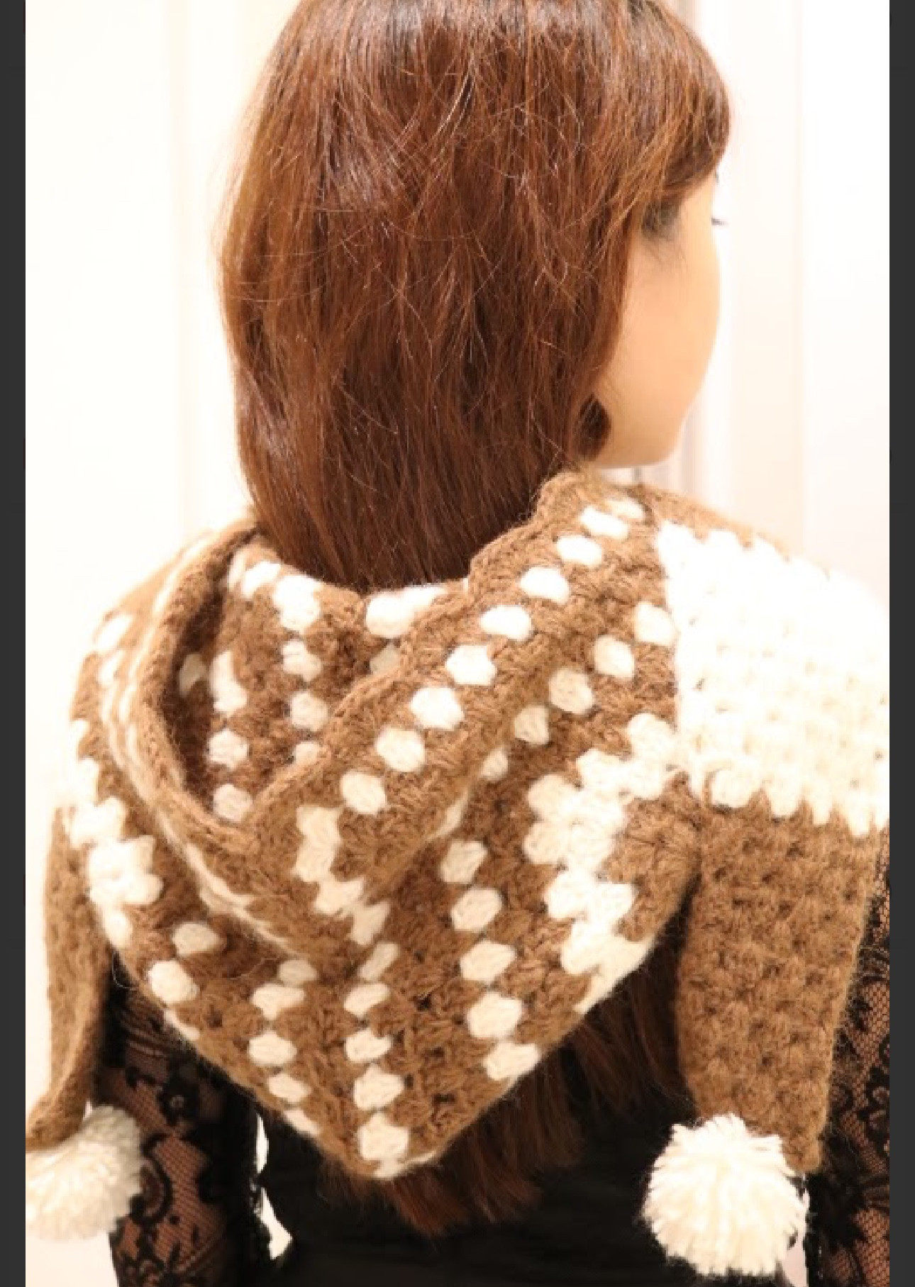 Classic Crochet Balaclava scarf