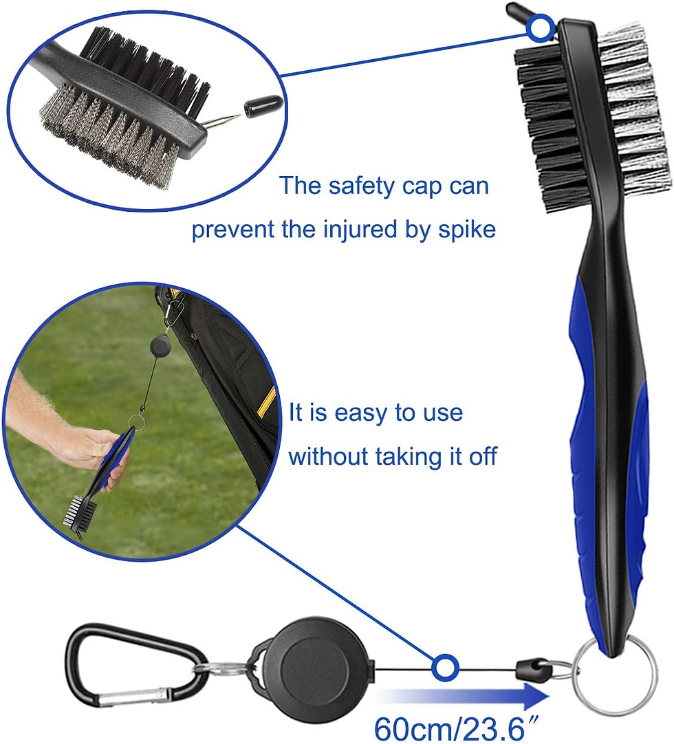 Thumbnail: Golf Microfiber Towels Gifts Kit,Golf Cleaning Accessories Set-2 Waffle Golf Tow