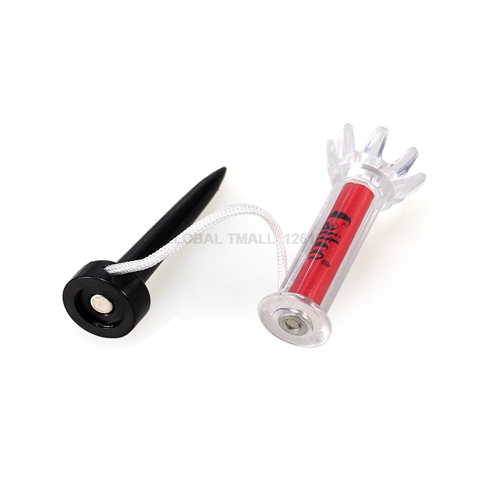 Thumbnail: 5PCS Golf Tees Plastic Magnetic Golf Accessories Golf Ball Tee Golf Training Ste