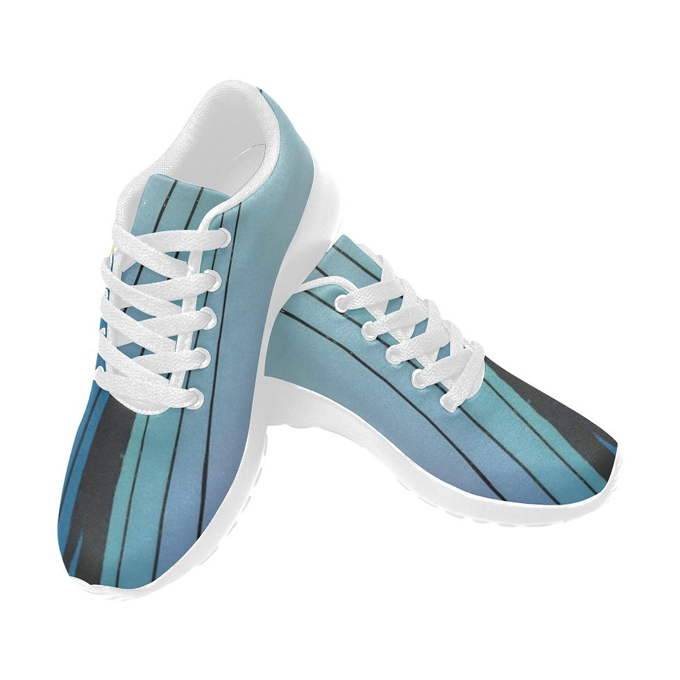 Thumbnail: Top view. Gsole Gradient kid's sneakers.