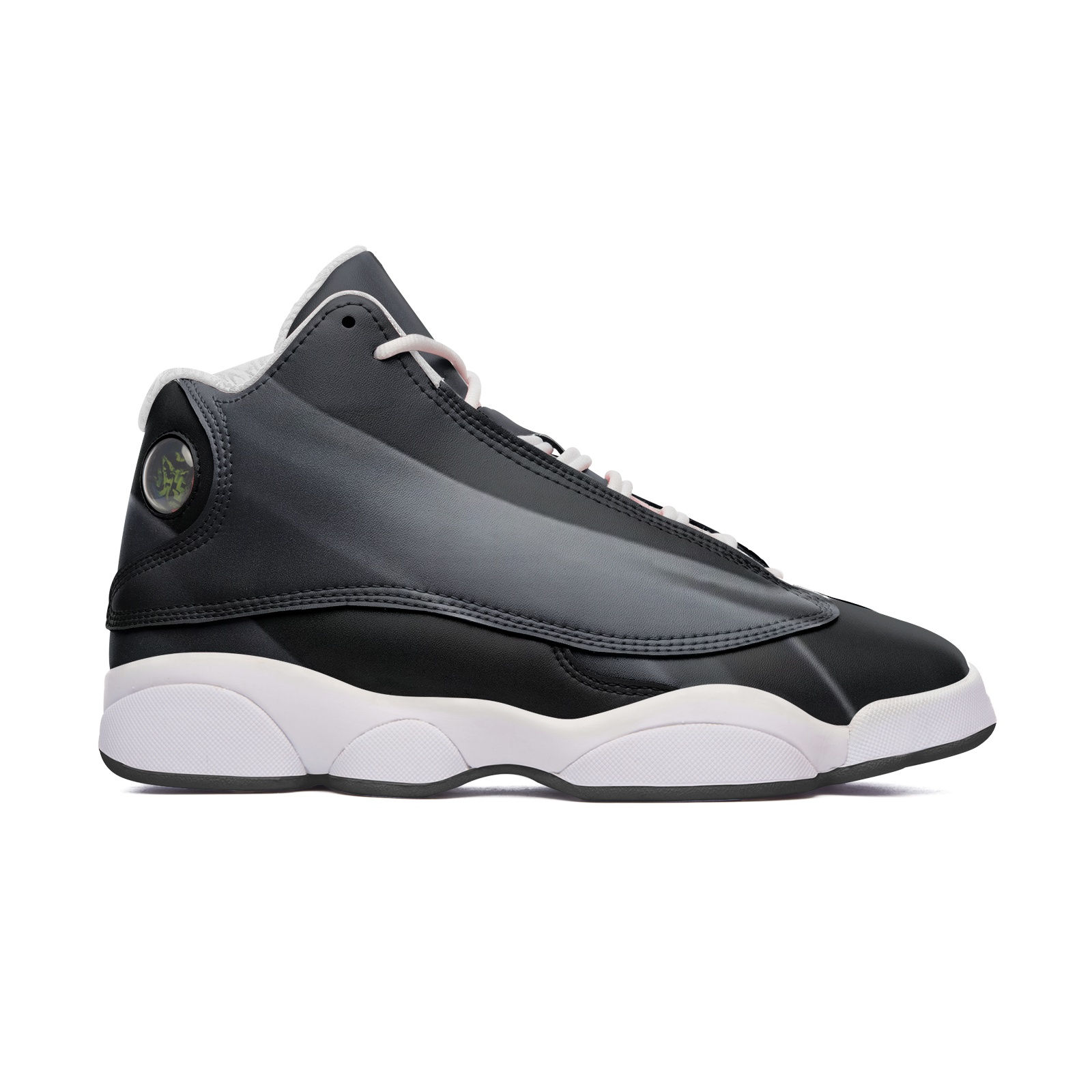 Gsole AJ13 black gradient pattern sneaker. $69. Unisex.