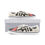 Thumbnail: Outside shoe view of Gsole Korean Hangeul script-inspired design low-cut canvas sneaker.