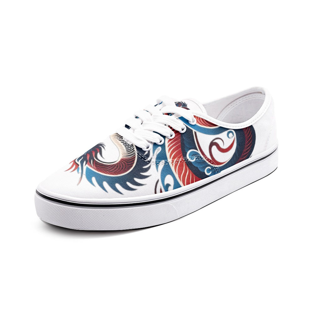 Gsole oriental dragon low-cut canvas sneaker. $49. Unisex.