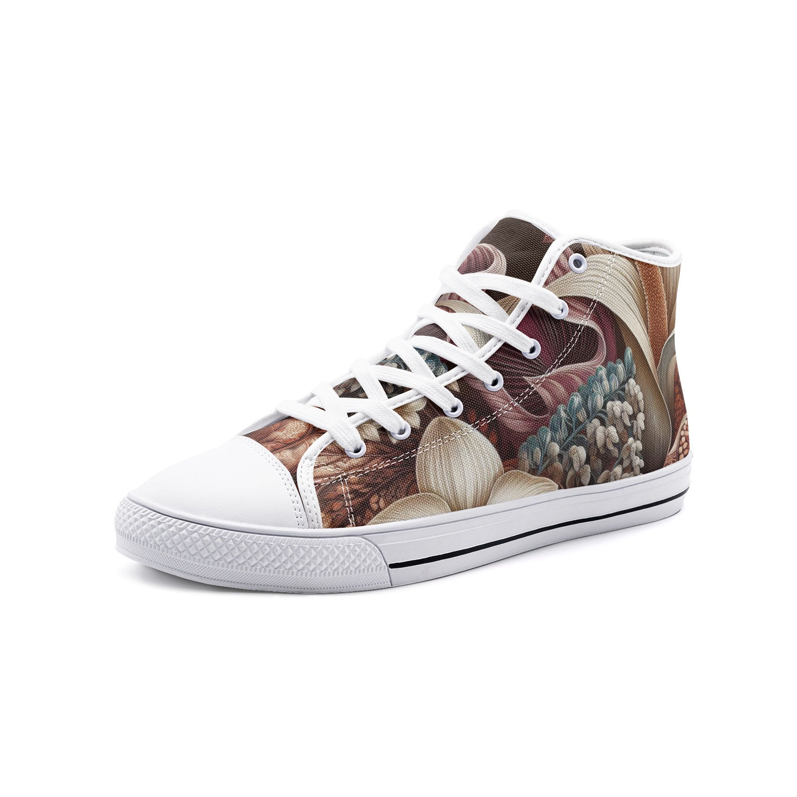 Gsole Indonesian batik high-top canvas sneaker. $49. Unisex.